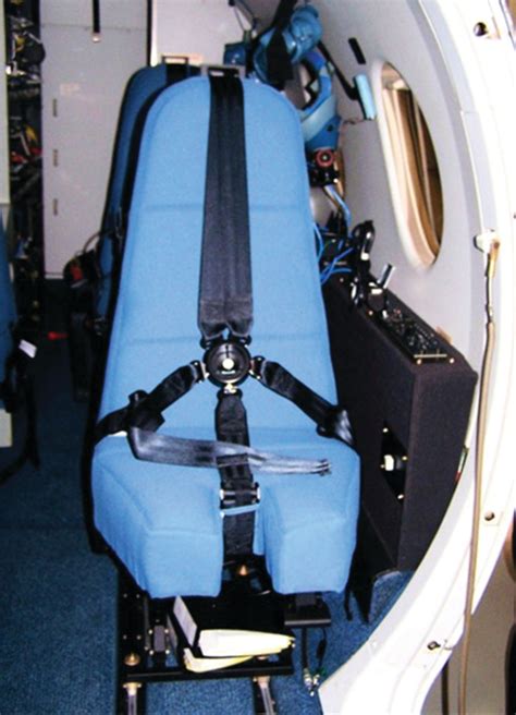 Aviation Fabricatorsavfab Special Mission Aircraft Operator Seat In