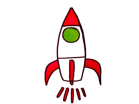 How To Draw Rocket Easy Drawing For Beginners