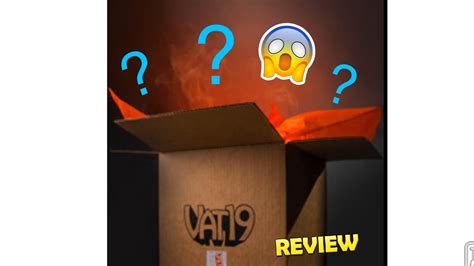 Unboxing A Vat19 Mystery Box Youtube
