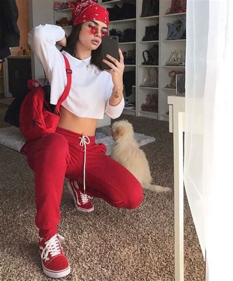 Baddie Red Outfits On Stylevore