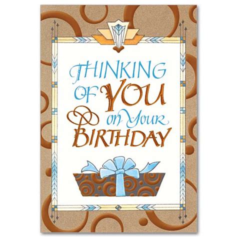 Thinking Of You Birthday Birthday Card