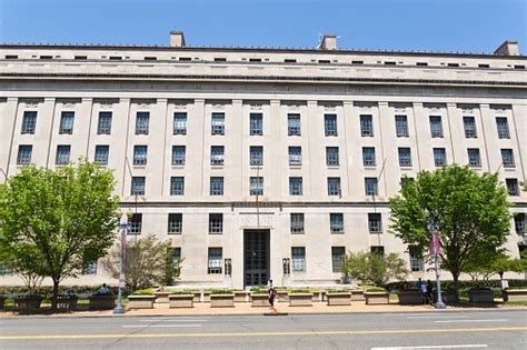 The United States Department Of Justice Building In