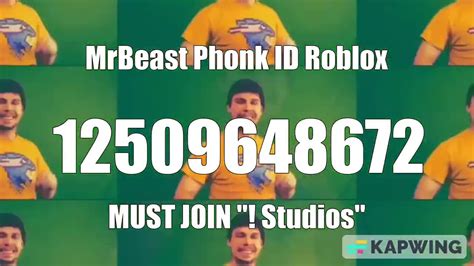 Mrbeast Phonk Song Roblox Id Realtime Youtube Live View Counter