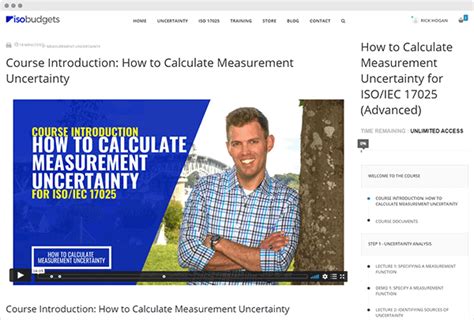Measurement Uncertainty Training For Isoiec 170252017 Isobudgets