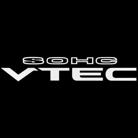Sohc Vtec Graphic Decal Sticker