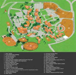 Interactive Campus Map Colorado State University Pueblo Campus Map