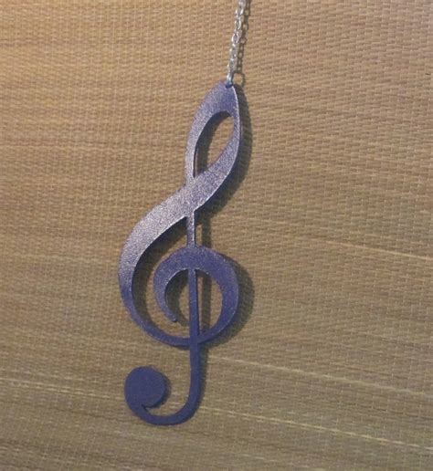Metal Wall Art Treble Clef Wall Hanging Home Decor Musical Etsy