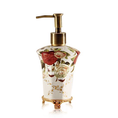 Shop with afterpay on eligible items. Vivid White Ceramic Soap Dispenser Free Standing Enamel-Ling