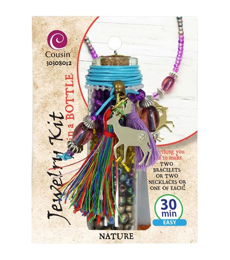 Maybe you would like to learn more about one of these? Jewelry Kit In A Bottle-Nature | Jewelry kits, Diy jewelry projects, Bead kits