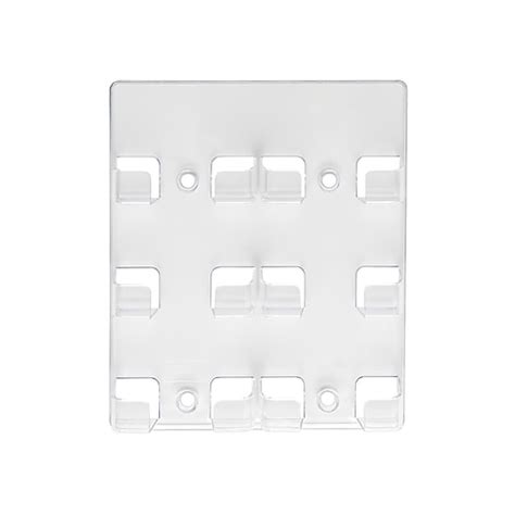 Your destination for educational, warehouse and office supplies. Deflecto 6-Pocket Clear Wall Mountable Business Card ...