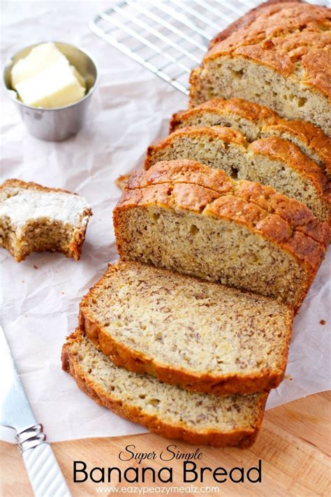 Emily's ridiculously simple banana bread. Super Simple Banana Bread - Easy Peasy Meals | Recipe ...
