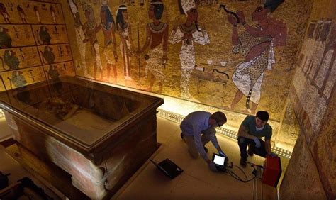 Fotos Exclusivas Del Escaneo En La Tumba De Tutankamón National