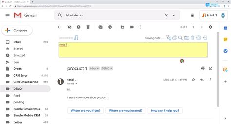 Simple Gmail Notes Add Notes To Gmail Youtube