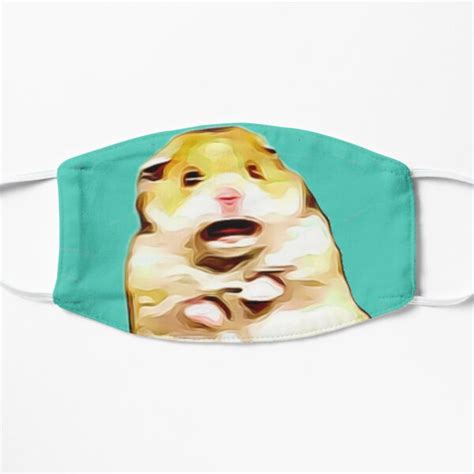 Screaming Hamster Face Masks Redbubble