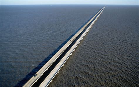 Day 4 The Lake Pontchartrain Causeway Is Located Here Its The
