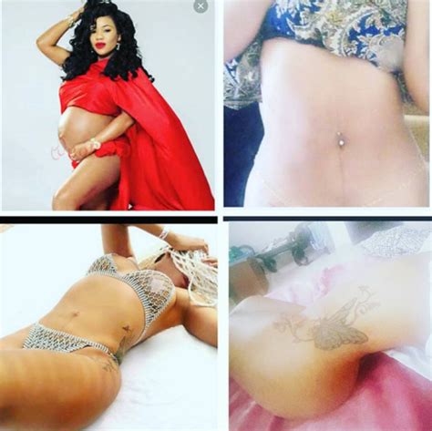 Toyin Lawani Shares Sexy Semi Nude Body On Instagram Photos