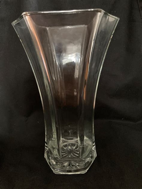 Vintage Glass Vase Hoosier Glass Etsy