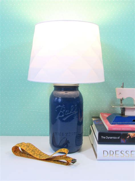 Diy Mason Jar Desk Lamp