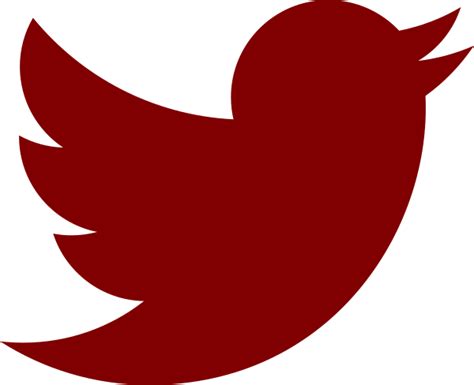Download Hd Twitter Logo Red Png Transparent Png Image