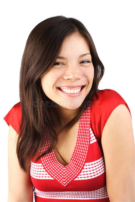 Big Smile Stock Image Image Of Emotion Closeup Latina 18027627