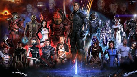 Download Wallpaper 1920x1080 Mass Effect 3 Game Characters Full Hd