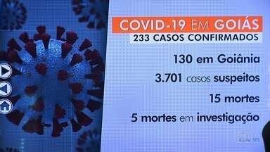 JA ª Edição Sobe para o número de mortes por Covid em Goiás Globoplay