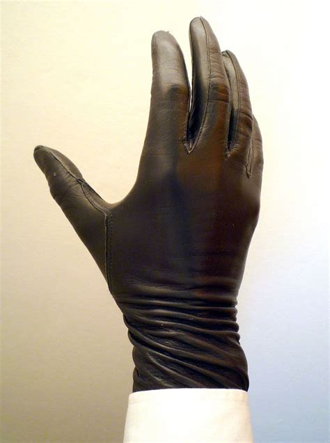 Tight Classic Fall Gloves Black Leather Gloves Fashion Accessories