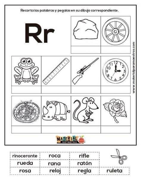 Literacy Worksheets Math Literacy Rhyming Pictures Pin On Classroom