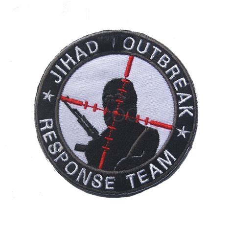 Embroidery Patch Sniper Morale Patch Tactical Emblem Badges Appliques
