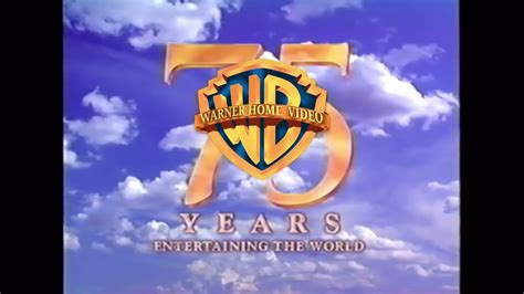 Warner Home Video 75 Years Logo 1998 But Uses The Updated Shield