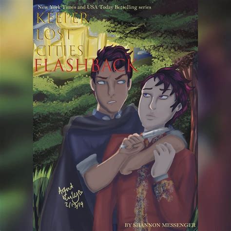Kotlc Flashback Cover Redraw Featuring Fitz And Alvar Kotlc Keeperofthelostcities