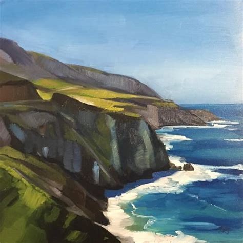 Dpw Original Fine Art Auction The Cliffs © Elizabeth Johnston