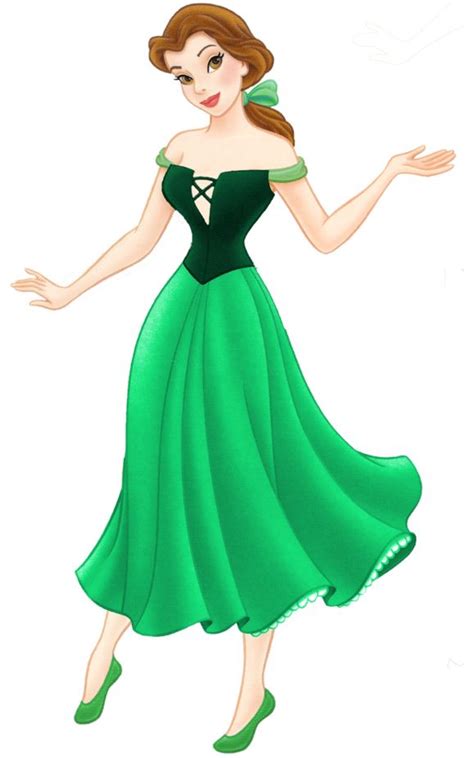 Belle Photo Belle In Green Principesse Disney Principesse Disney Belle