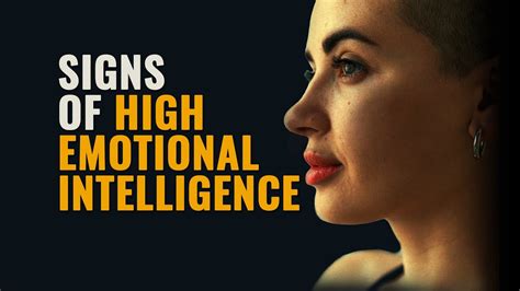Signs Of High Emotional Intelligence Youtube