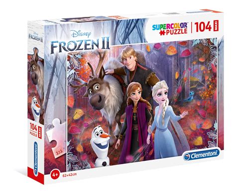Contemporary Puzzles Disney Frozen 2 Jigsaw Puzzle 104 Pieces Multi