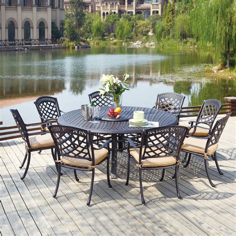 Patio Dining Sets For 10 Hawk Haven