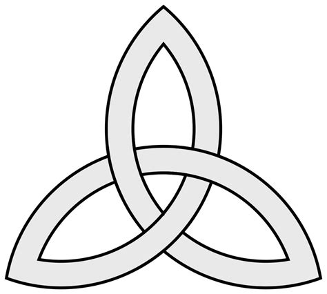 Celtic Knot Tutorial Triquetra Trinity Knot The