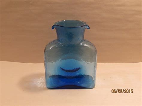 Blenko Vase Cobalt Blue 1756504105