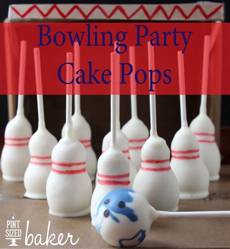 Bowling Pin And Bowling Ball Cake Pops Oh My Creative
