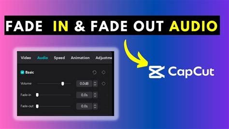 How To Fade In And Fade Out Audio In Capcut For Windows Pc Youtube