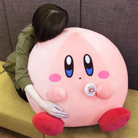 Giant Kirby Plush Rolling Into Japanese Stores Nintendo Wire