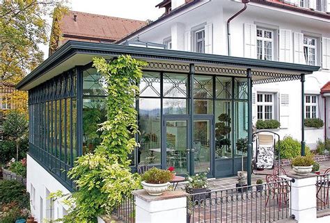 | enjoy a walk through our #orangeriegarten. Wohnwintergarten im Stil einer englischen Orangerie ...