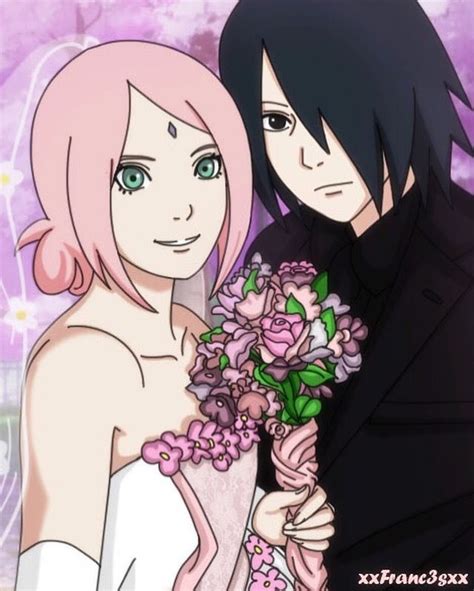 Sasuke Sakura Wedding 🍓secret Wedding Sakura Sasuke Sarada Naruto