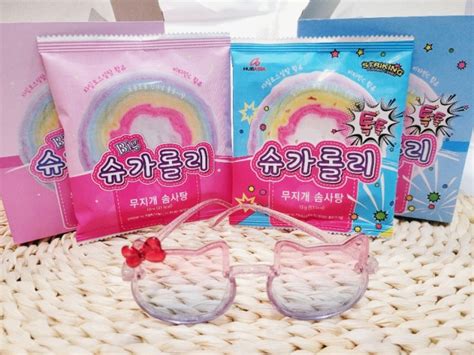 무지개솜사탕 저칼로리간식 개별포장 슈가롤리 네이버 블로그