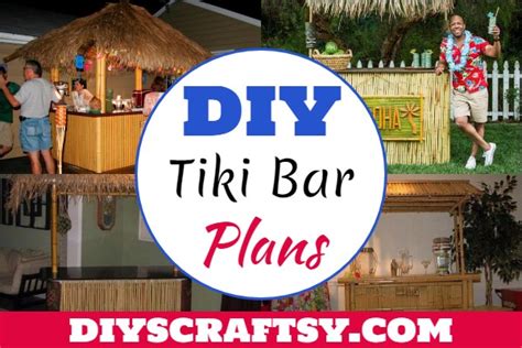 28 Diy Tiki Bar Plans You Can Make At Home Diyscraftsy