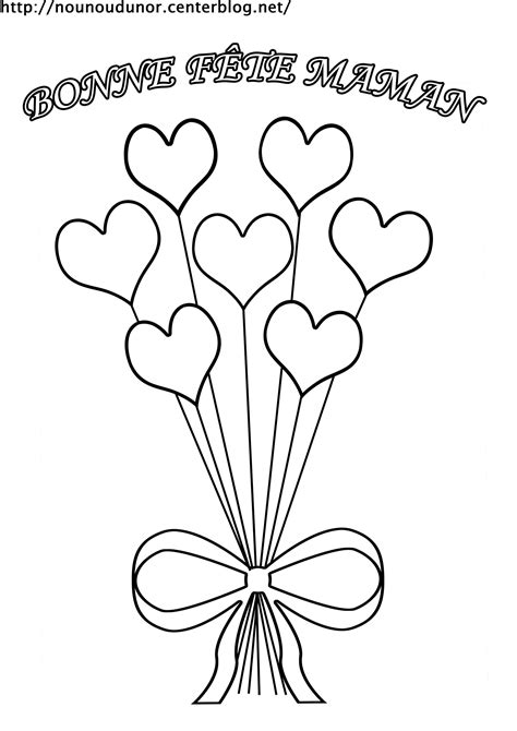 Coloriage Bonne Fete Mamie  GreatestColoringBook.com