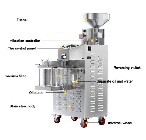 Oil Extraction Machine Commercial Commercial Oil Press Machine DongDuBao
