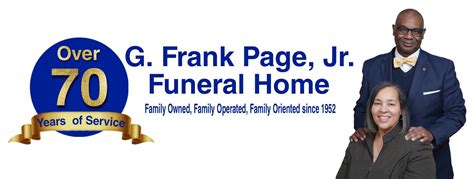 All Obituaries G Frank Page Jr Funeral Home Philadelphia Pa Funeral Home And Cremation