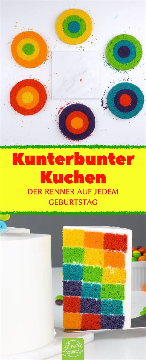 Willkommen in meiner küche kunterbunt! Kunterbunter Kuchen in 2020 | Kuchen, Kuchen rezepte ...