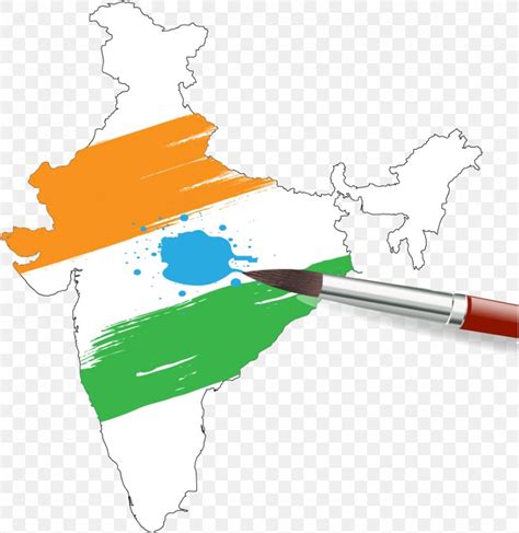 India Map Painting Clip Art Png 893x919px India Diagram Drawing